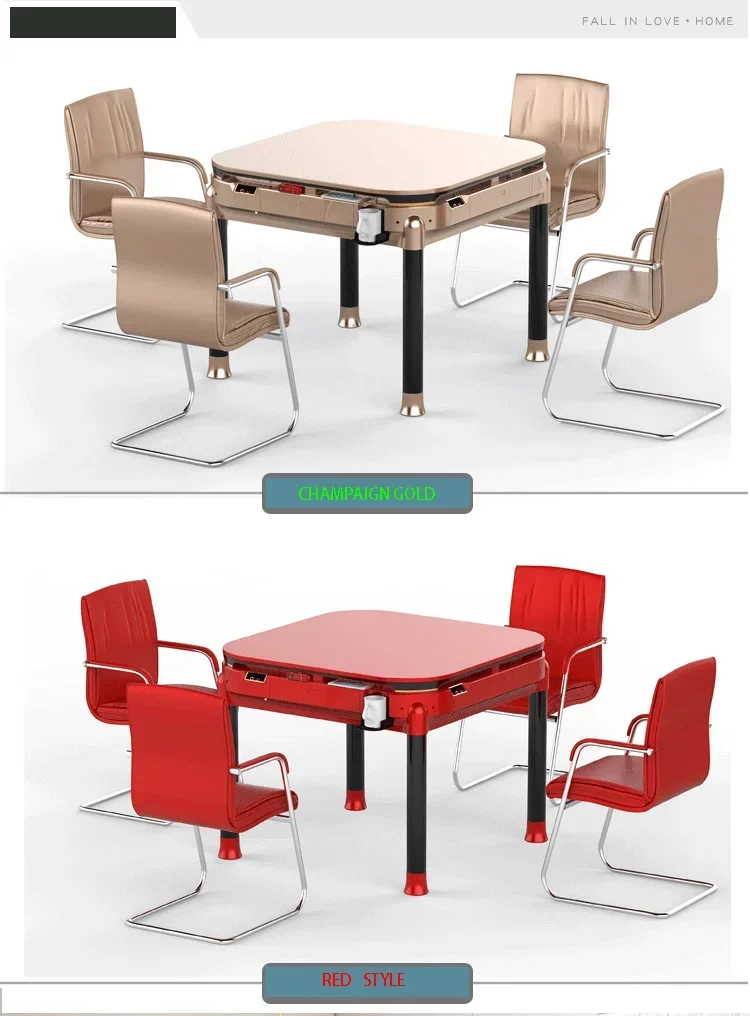 Automatic Mahjong Table Mahjong Tables Machine Luxury Style Dinning table