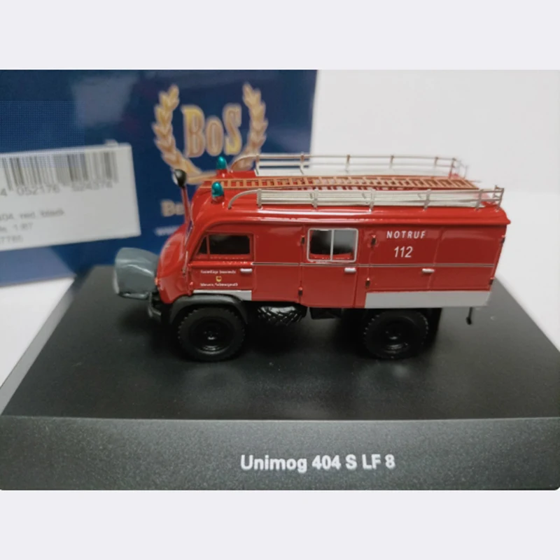 Bos 1:87 scale Unimog 404 S LF8 Resin Simulation Car Model Static collection decorated Holiday gifts toys