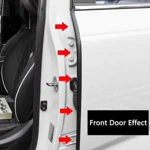 QHCP SEALING ROOTING THE CAR PILAR BRAKE RUBBER PILLAR POEIRA TEYOTA RAV4 CAMRY COROLLA HARRIER VENZA CROSS FRONTLANDER IZOA 12 Main Sales Corolla Cross Accessories - №4