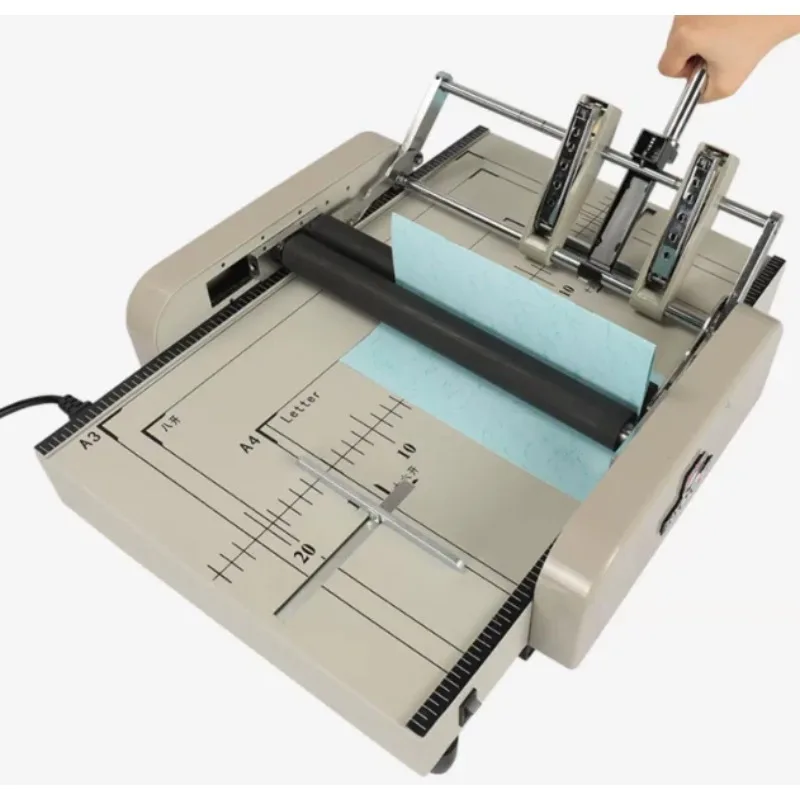 A3 A4 Size Exercise Book Booklet Maker Making Machine Notebook Binding Machine