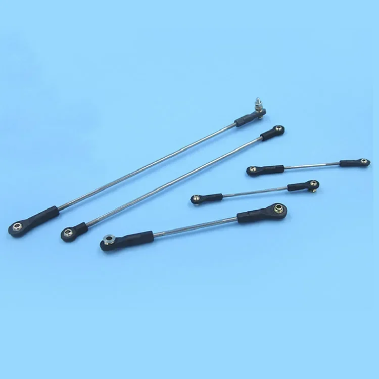 10 Stuks Plastic M2 M3 Balhoofd Gesp/Stanguiteinde/Stuur Kogeluiteinde/Kogelgewricht + Schroef voor RC Boot Vliegtuig RC Auto Vrachtwagen Buggy Crawler