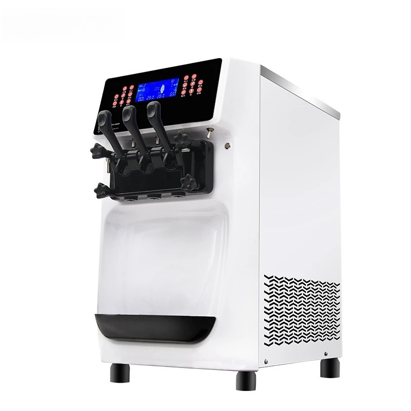 Ice Cream Machine Commercial Small Desktop Soft Ice Cream Machine Automatic Milk Tea Shop ST32E-F