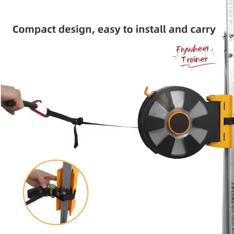 Multifunctional Steel Flywheel Trainer Variable Resistance Centrifugal Pulley Eccentric Strength Training Arm Exerciser