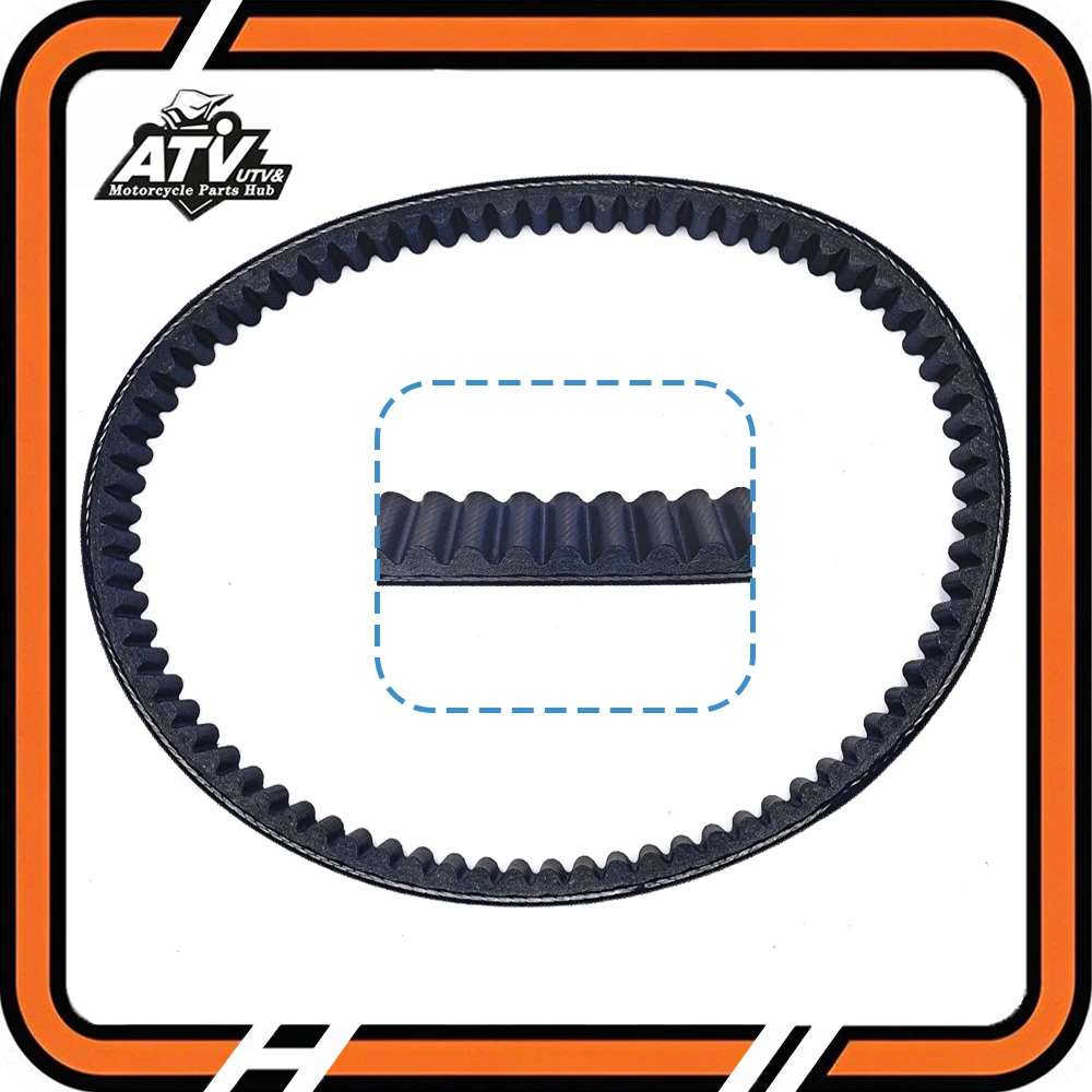 814x22.5 Drive Belt For PIAGGIO Aprilia Atlantic eu3 125 Mojito 125 Sport city one 4t eu3 125cc Fly Liberty MP3 X8 X9 841213