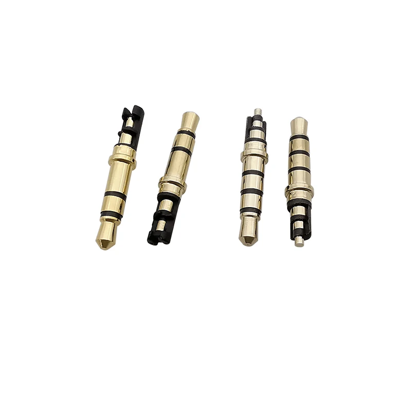 10Pcs 3.5mm Audio Plug 3/4 Pole Stereo Headphone Adapter 3.5mm TRS/TRRS Male Audio Jack Headphone DIY Repair Soldering Connector