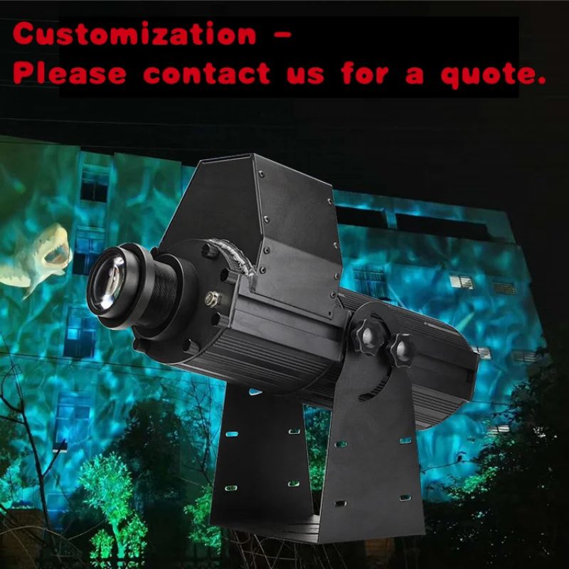 custom.Professional 200W Wave Light Led Ripple Light Wedding Decoration Park Dmx Projector Light