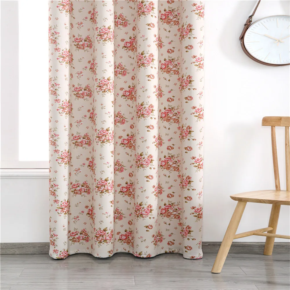 Printed Blackout Curtains for Living Room Bedroom Curtains Window Treatments Fabrics Ready Made Drapes Blinds Tend