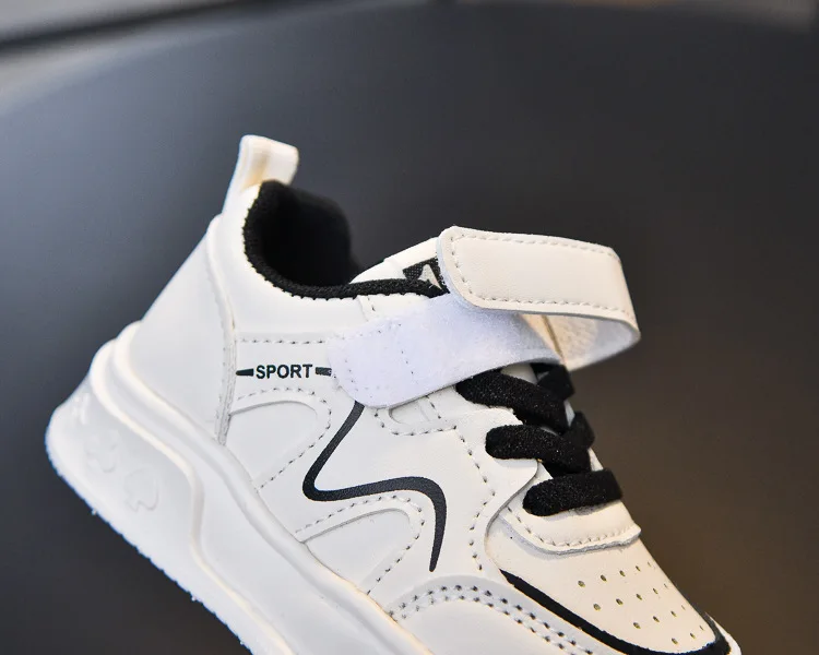 2026 Kinder-Sneaker: Modisches Design, Weiß, Rutschfest, Freizeitschuhe für Jungen und Mädchen, Atmungsaktive Turnschuhe, Kleinkinder-Outdoor-Schuhe – Detail 28
