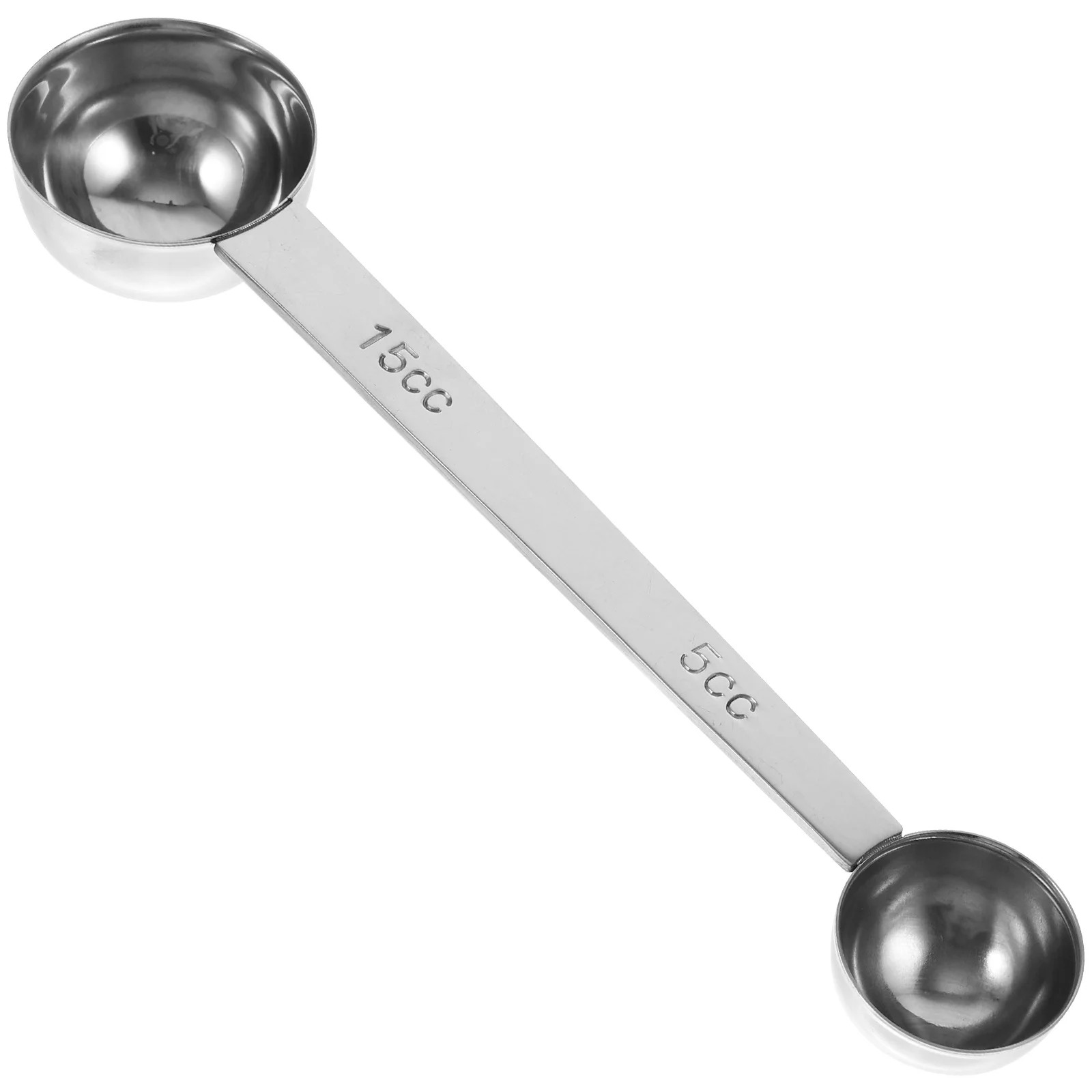 

1pcs Measuring Spoon Stainless Steel Double Head Scoop For Coffee Tea Milk Powder Sugar Spices Kitchen Gadget Portable