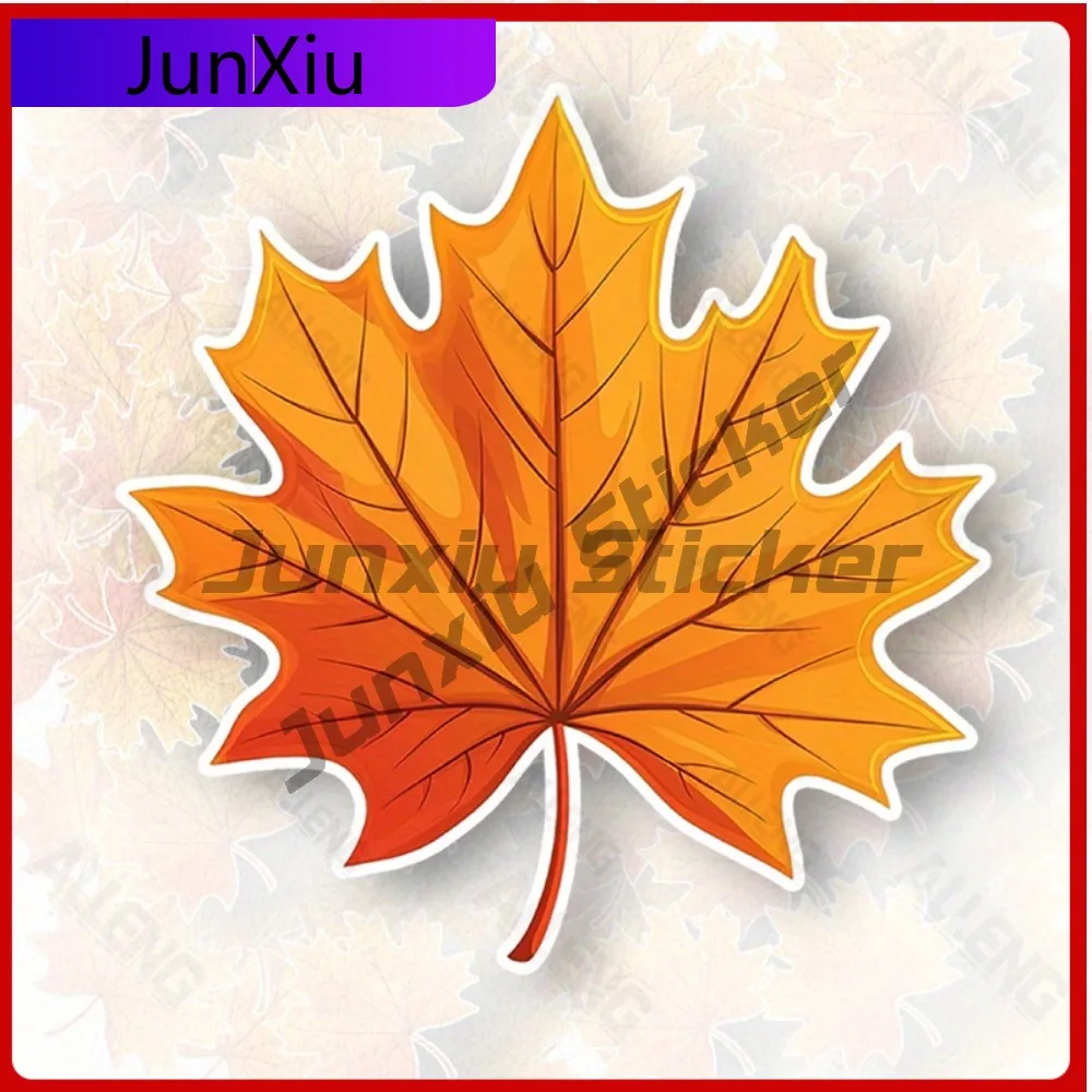 

A Maple Leaf toon Vinyl Sticker Toilet Seat Stickers Self-Adhesive Creative Plastic S Anim Car Laptop