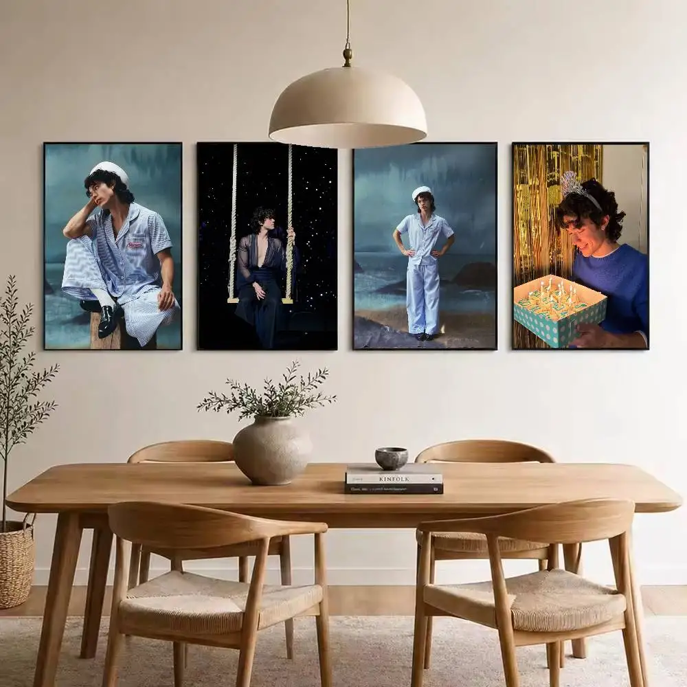 C-Conan G-Gray Wishbone  Poster High Quality Dorm Living Room Aesthetic Wall Decoration Painting Stickers Gift