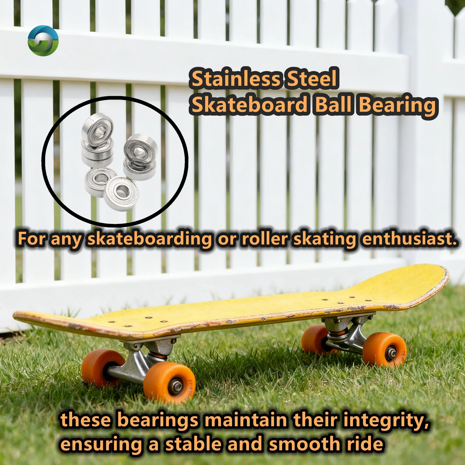 

8Pcs S608ZZ Stainless Steel Ball Bearing 608zz ABEC-9 8x22x7mm Roller Skates Bearing 608