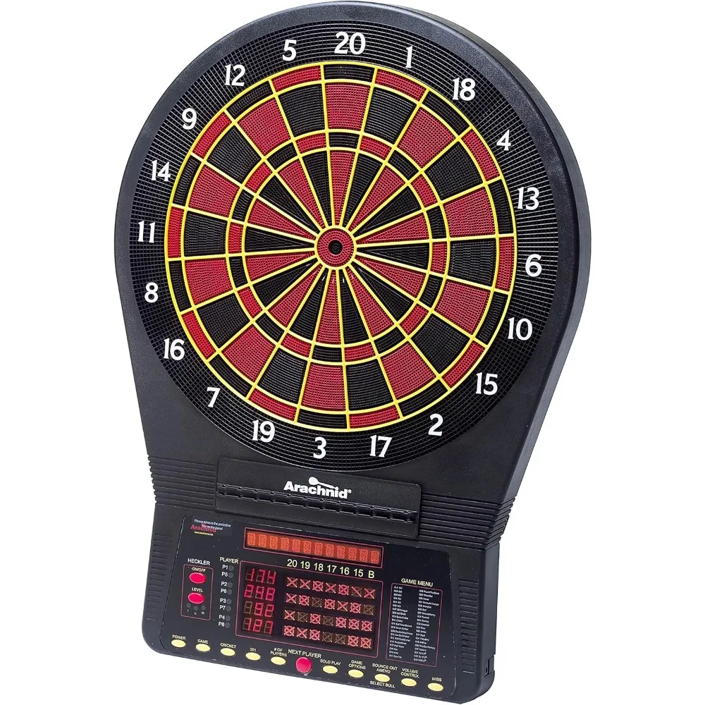 Cricket Pro 800 Electronic Dartboard with NylonTough Segments for Improved Durability and Playability and Micro-Thin Segment