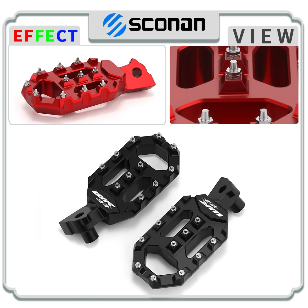 

For WR 450F WR450 F WR450F 2003-2020 2021 2022 2023 Foot Pegs Pedals FootRest Footpegs Motorcycle accessories CNC Aluminum 2023