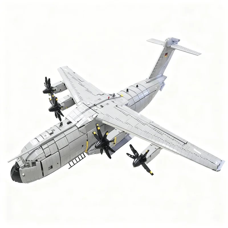 9208pcs MOC Airbuss A400M Atlas Power Functions Creator Creator Expert Model Building Blocks Toys Christmas Gifts Construction
