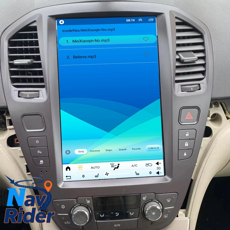 For Opel Insignia For Buick Regal 2009-2013 Stereo Car GPS Navi Multimedia Video Player Wireless Carplay 12.8inch Android Auto