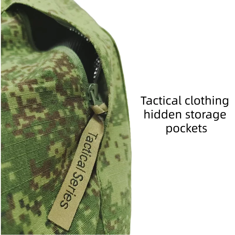 Parka da combattimento invernale riflettente termico in grafene spesso caldo impermeabile antivento in cotone tattico russo