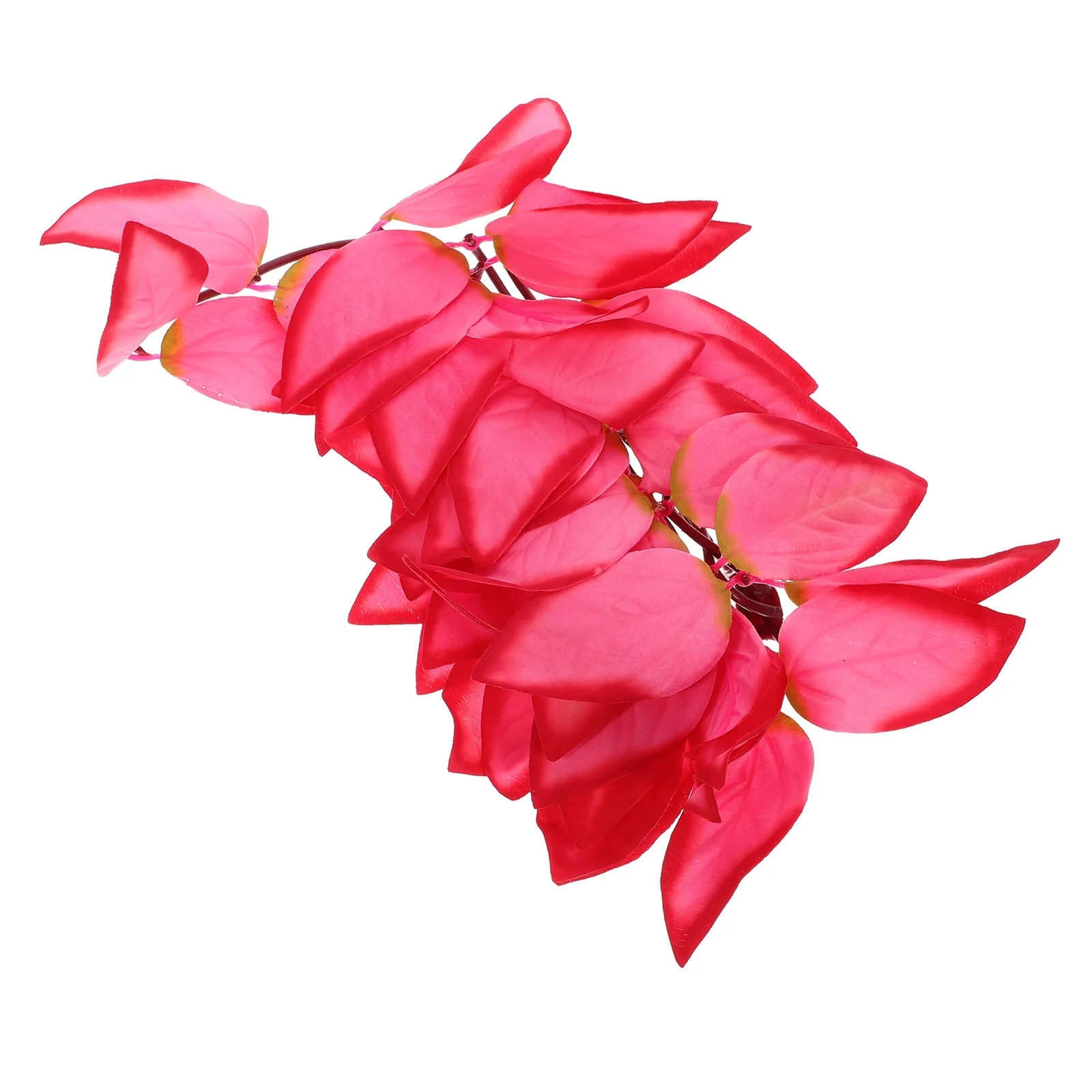 نبات بلاستيكي اصطناعي واقعي خزان الزواحف ديكور الكرمة المزيفة لتررم نابض بالحياة معلق فاينز زخرفة نباتات تررم