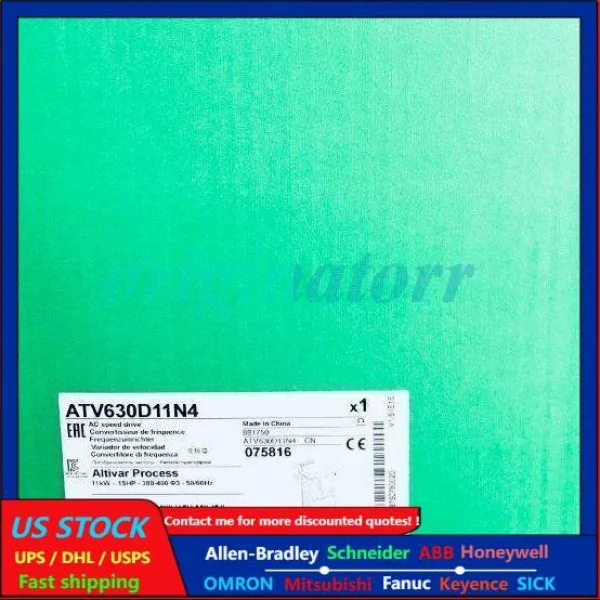 

Snd Atv630d11n4 One Year Brand New Original Spot Plc