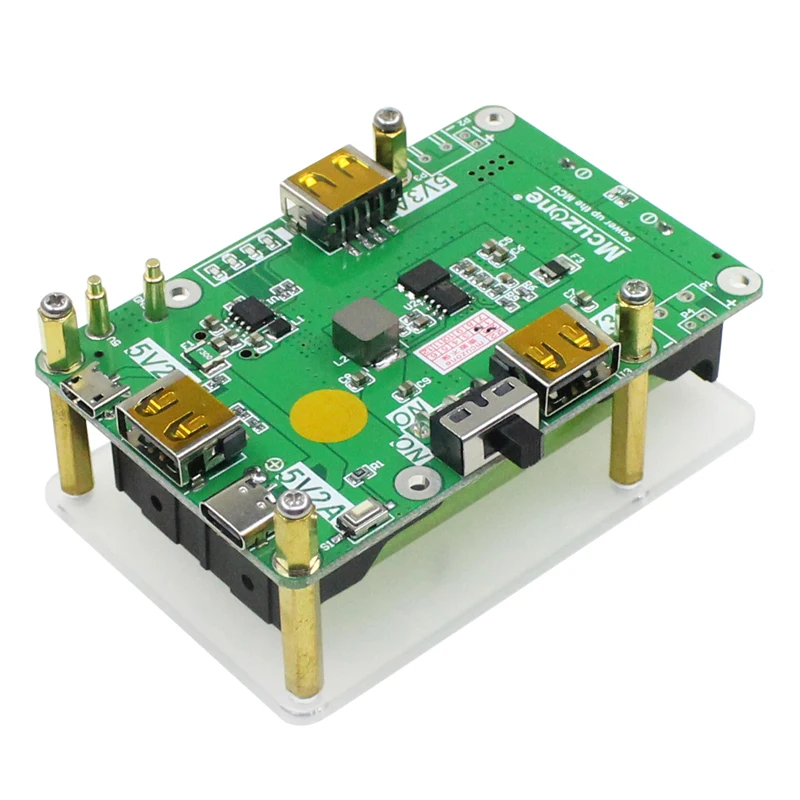 Raspberry Pi 4B/3B+ 18650 Battery Expansion Board UPS Uninterruptible Power Supply 5V 3A Lithium Battery Module