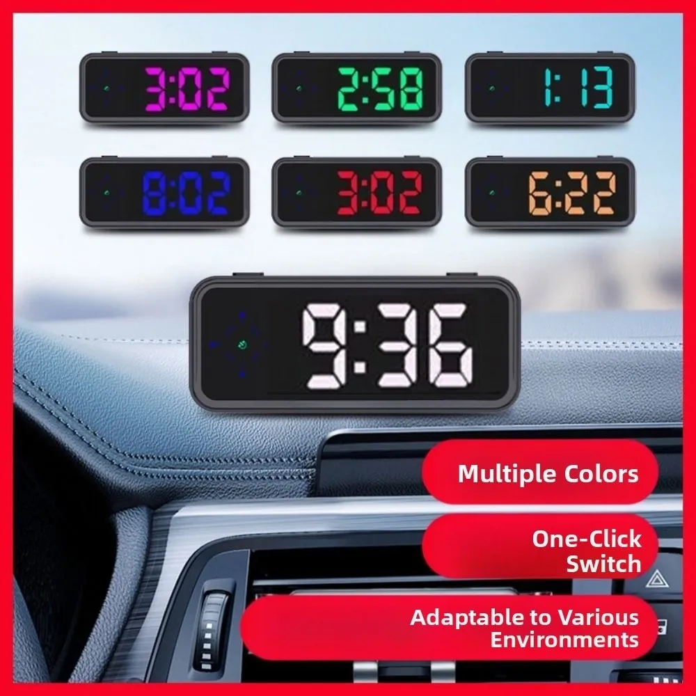 7 Color Switching GPS Car Digital Speedometer 3in1 Plug&Play Vehicle Speed Meter Versatile Compatibility with KMH MPH Dispaly