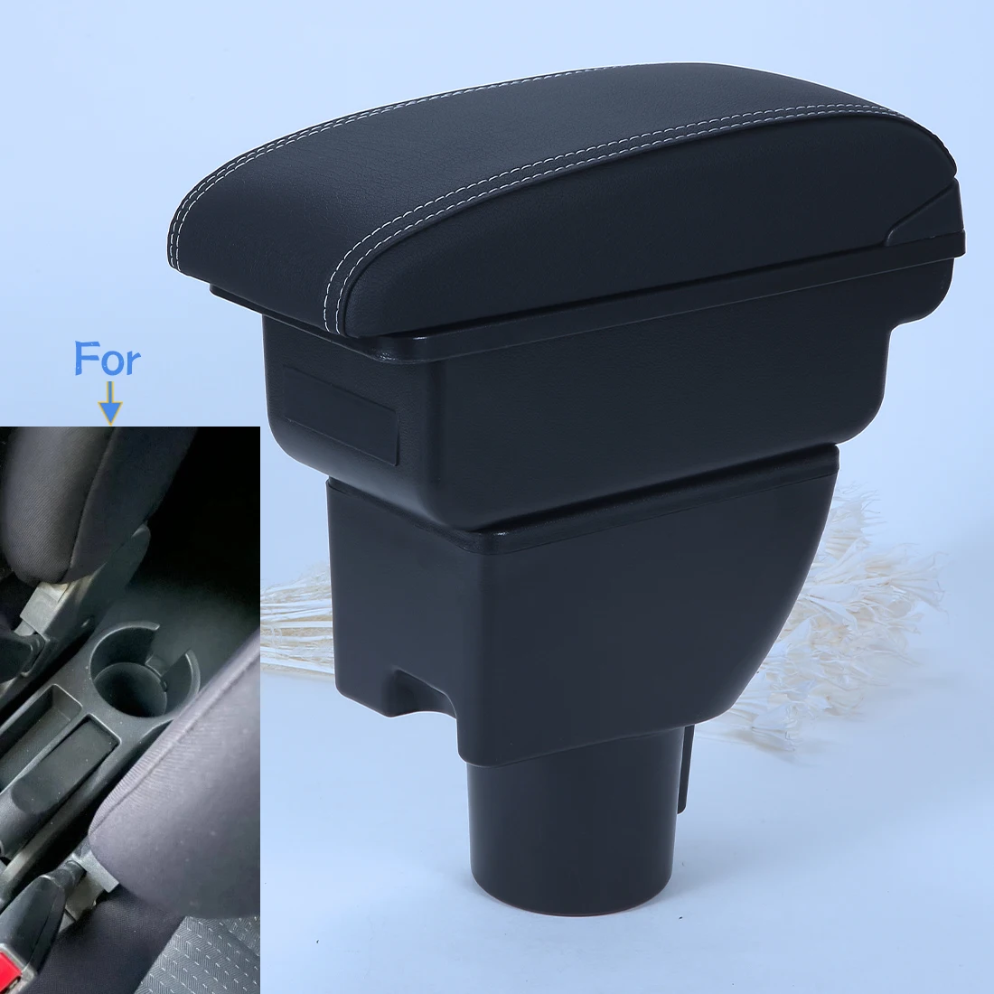 

Для Hyundai Getz подлокотник для Hyundai GETZ автомобильный подлокотник, кронштейн для хранения подлокотника, увеличивающий рост, простая установка