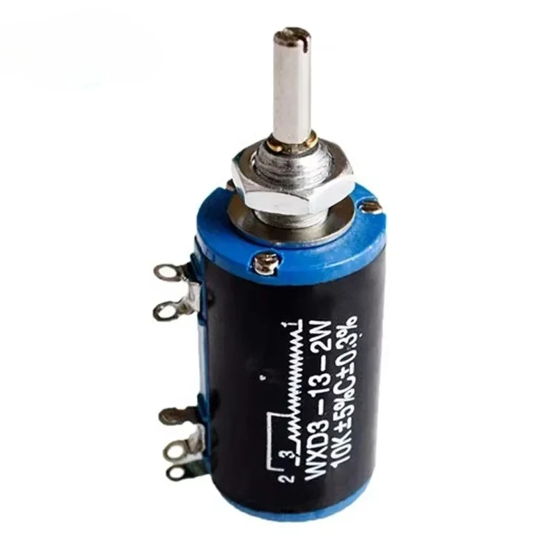 WXD3-13-2W 10K 100/220/470/680 Ohm WXD3-13 2W Wirewound Multi-Turn Potentiometer 10 Laps 1K 2.2K 4.7K 5.6K 6.8K 47K 100K