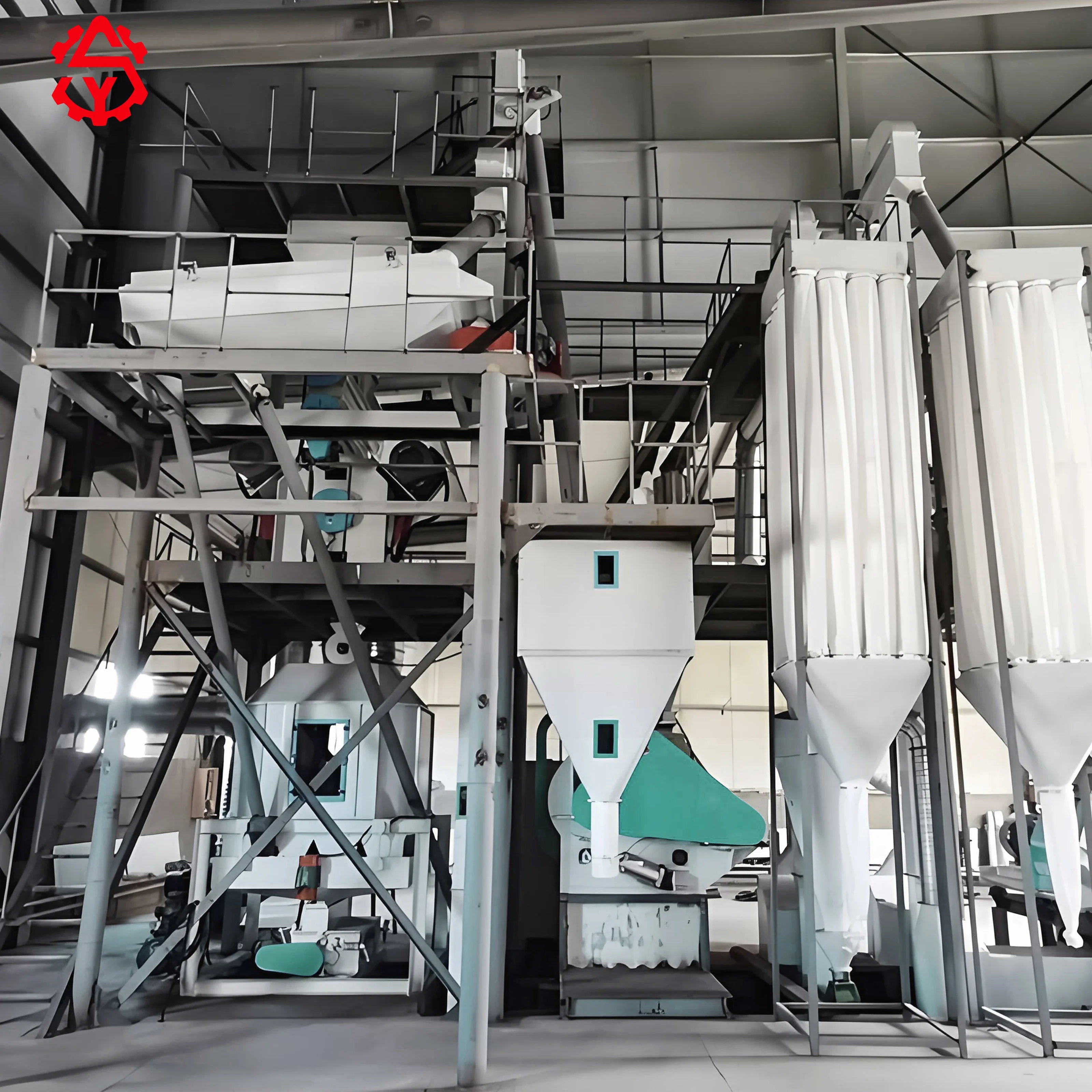 Yongshang  8t/h Feed Pellet Production Line  Feed Processing Machines Factory Output Animal Feed Production Line