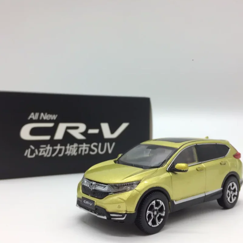 Miniatura de Carro SUV Dongfeng CRV 2017 em Liga Metálica Escala 1/43 - Decoração de Mesa, Presente Exclusivo, Exibição Estática, Colecionável