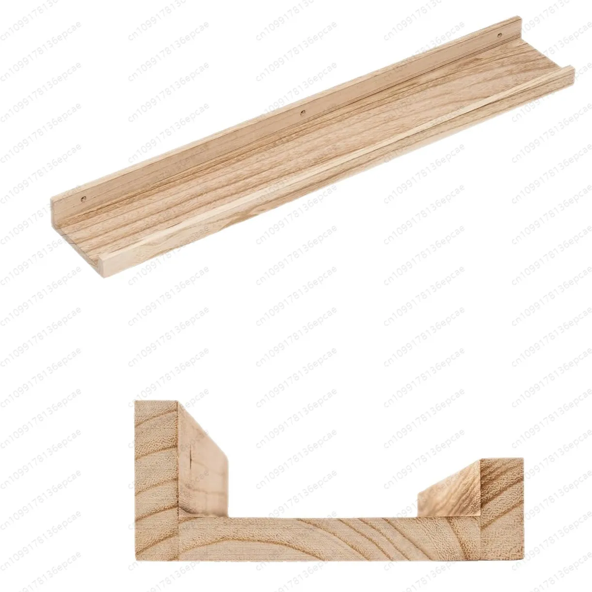 

Wall-mounted wooden shelf living room bedroom decorative books photo frame display rack one-word shelf shelf