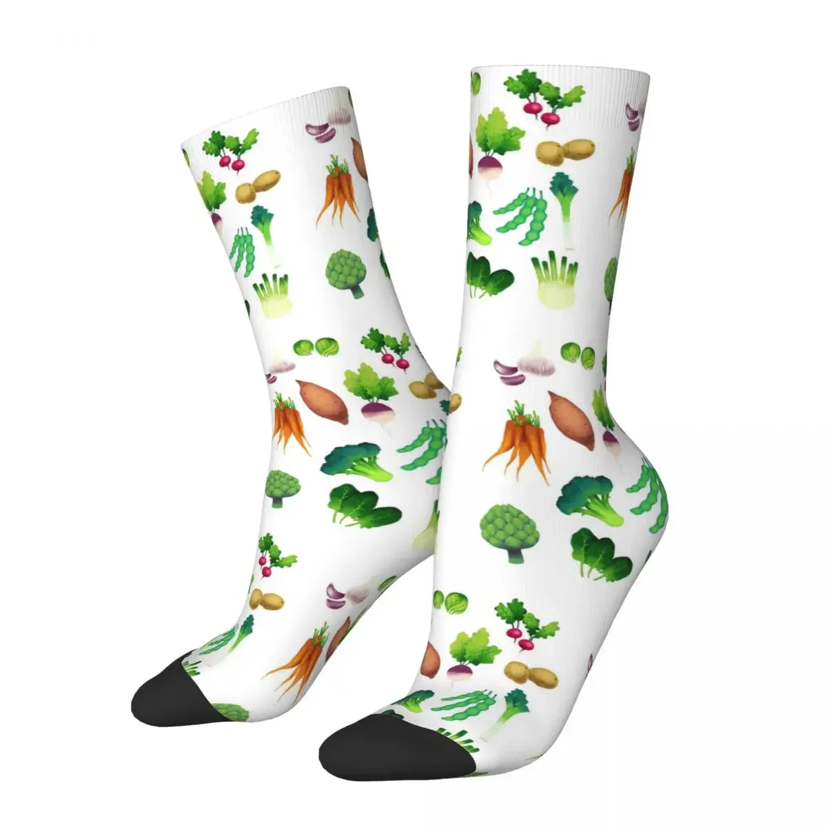 

Farmers Market Socks Harajuku Sweat Absorbing Stockings All Season Long Socks Accessories for Unisex Gifts