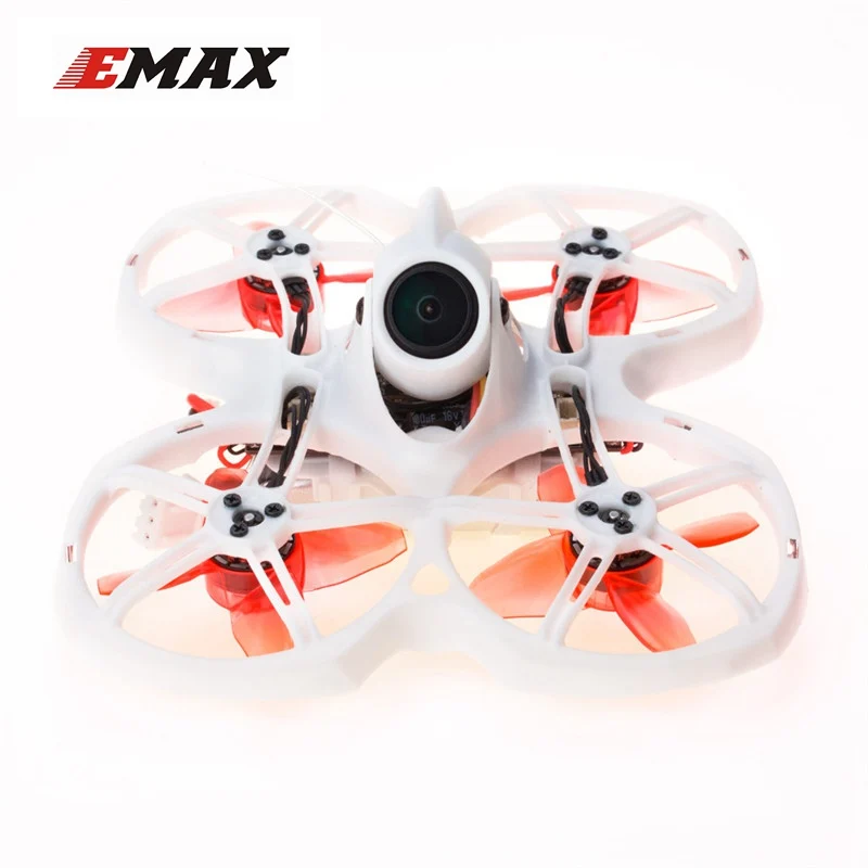 EMAX Tinyhawk II 75mm 1-2S Whoop FPV BNF FrSky D8 Runcam Cam 25/100/200mw VTX 5A Blheli_S ESC Racing Drone RC Quadcopter