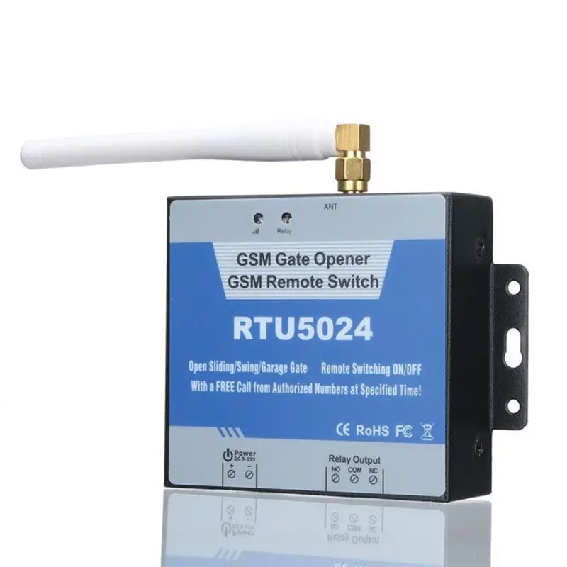 [B24B!】 Remote Wireless Access Control Kit RTU5024 GSM Door Opener Relay-Free Call 4G Home Security Device