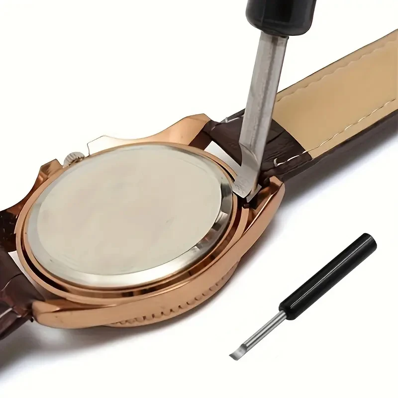 Durable Watch Repair Tool Set - Professional Watch And Jewelry Unboxing, Battery Installation, And Back Disassembly Pry Knife