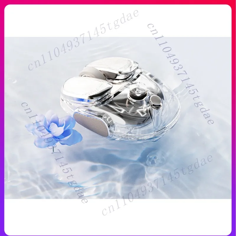 pour-eweadn-q9-[sans-fil-24-ghz-bluetooth-50]-–-design-transparent-rechargeable-longue-autonomie-blanc-cristal-transparent