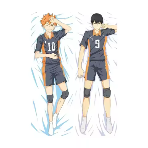 180cm Japan Anime Dakimakura Haikyuu Volleyball Haikyuu! Pillowcase Hugging Body Pillow Cover Boyfriend Long Backrest Bed Pillow