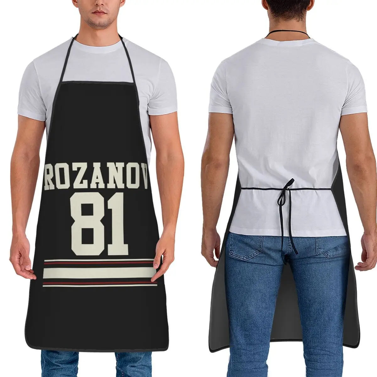 

Фартук для повара и кухонный фартук для уборки Heated Rivalry Ilya Rozanov Jerrsey, парный, для команды, ЛГБТ, для кухни и уборки