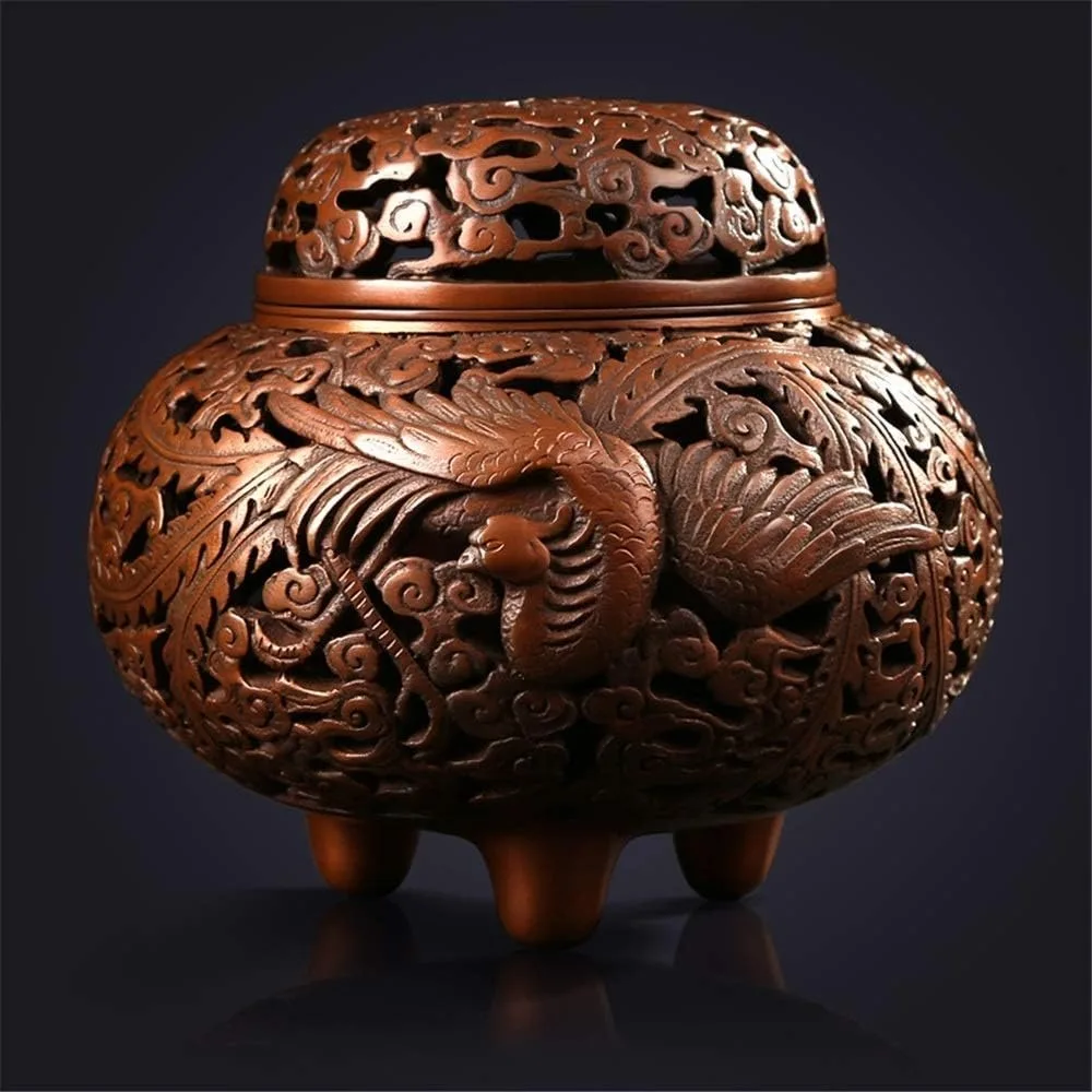 Holders Classical Style Hollow Incense Burner PlateAgarwood Sandalwood Incense Burner Home Buddhist Temple Buddha Ornaments