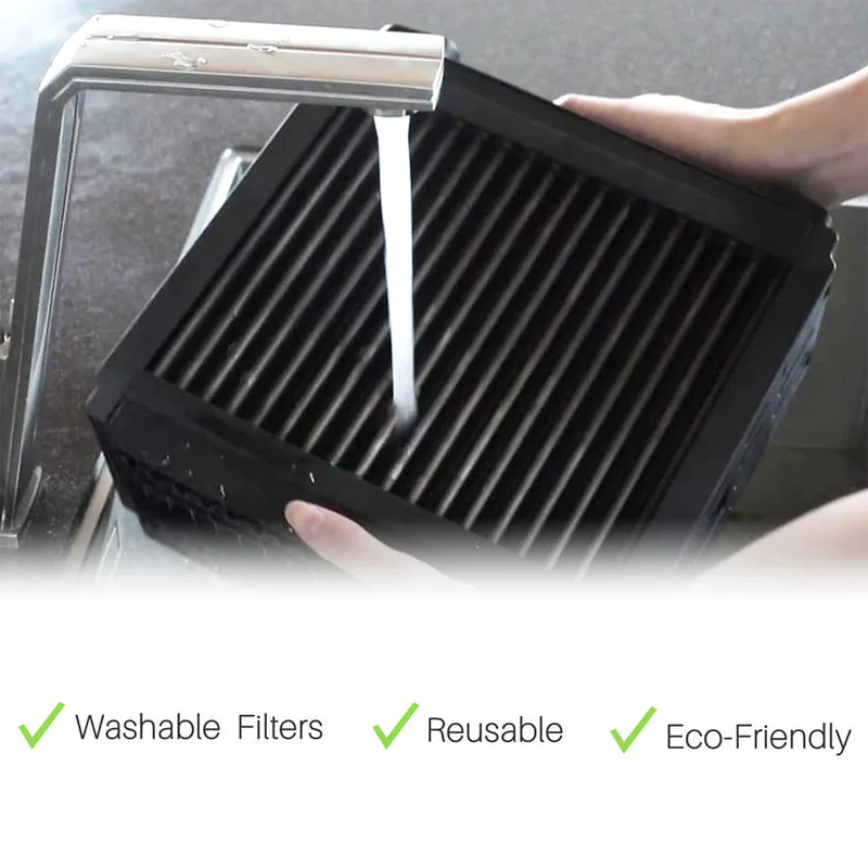 منقي الهواء الذكي مع شاشة عرض Pm2.5 غرفة المنزل المصنعة في الصين #4