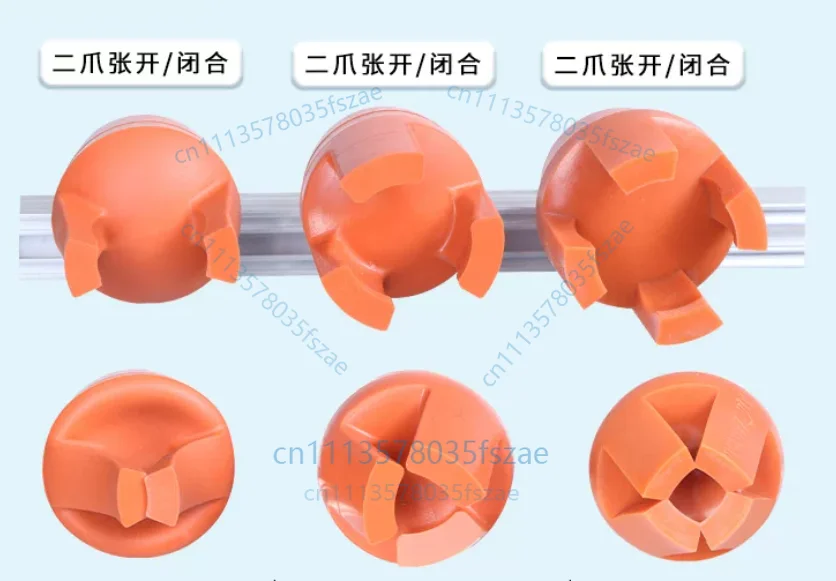 Accessories 1pcs flexible claw three-claw silicone gripping plate, z3d20l, z3d30l,
