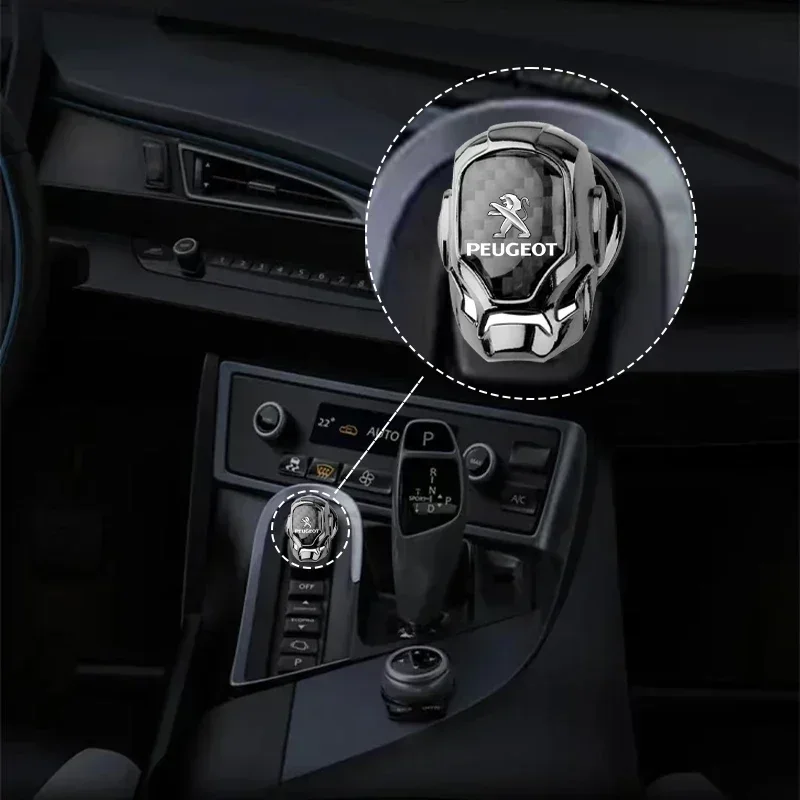 Car One-Click Start Buttons Protective Cover Decoration For Peugeot 407 508 2008 5008 307 308 3008 206 207 208 107 106 205 4008