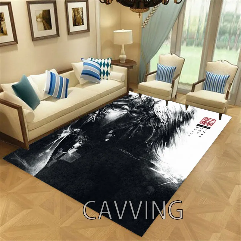 Twelve Foot Ninja 3D Printed Carpets Flannel  Rugs Anti-slip Large Rug Carpet  Home Decoration for Living Room Bedroom