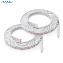 30CM 1M 2M 3M 5M 6Pin Extension Wire For Philips Hue Lightstrip Plus V4 White Micro 6-PIN LED Connector Cable