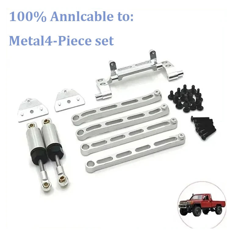 جديد 1/12 مقياس سيارة كهربائية للتحكم عن بعد موديل MN82 LC79 مع ترقية ممتص الصدمات المعدني محرك رمح عجلة القيادة LC79 #6