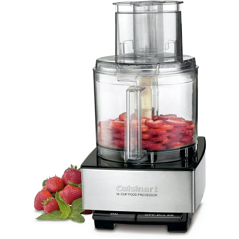 

Кухонный комбайн Cuisinart на 14 чашек, серебристый
