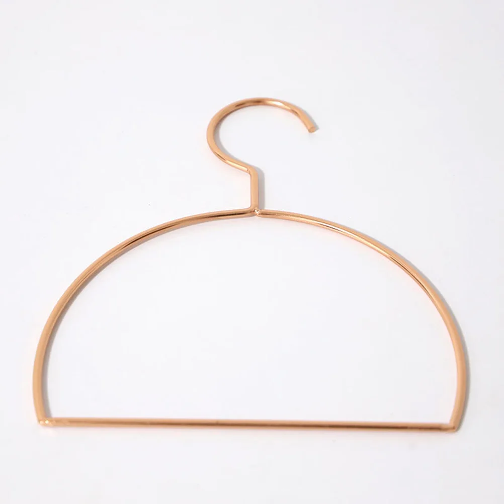 

Rose Gold Semicircle Metal Scarf Hanger Closet Organizer for Scarves Towels Ties Space Saving Rack Metal Scarf Hanger