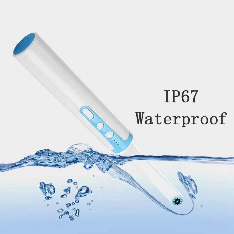1080  Camara HD LED Intraoral Dental Camera Scanner with IP67 Waterproof 8 LED 10m WiFi Range