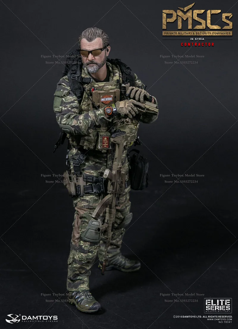 Damtoys Damm 78041 1/6 Sammler Militär Mann Action figur PMSCS Auftrag nehmer in Syrien Serie Simulation 12 "Full Set Fans Geschenk