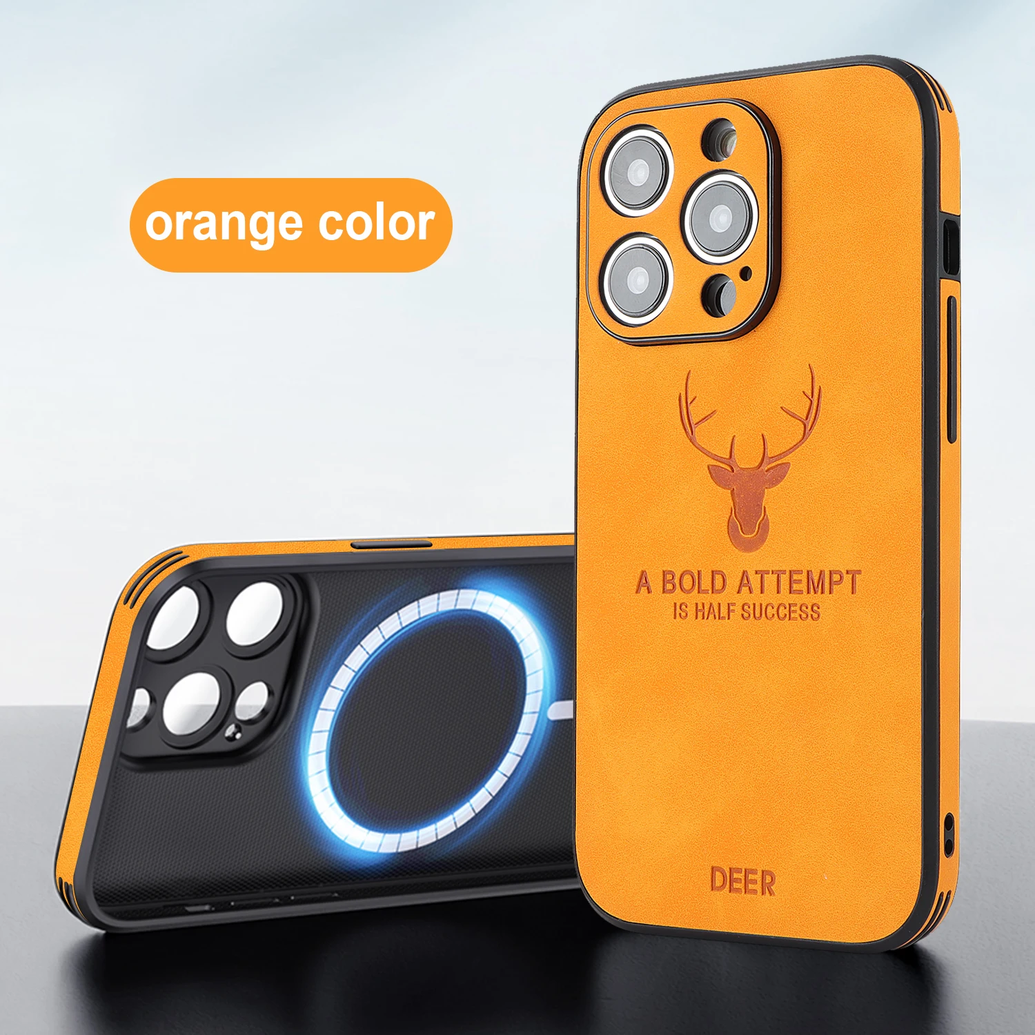 Luxury Deer Pattern Leather Phone Case for iPhone 14 Plus 13 12 11 Pro Max For Magsafe Wireless Charge Magnetic Shockproof Cover - AliExpress Luxury Deer Pattern Leather Phone Case for iPhone 14 Plus 13 12 11 Pro Max For Magsafe Wireless Charge Magnetic Shockproof Cover - AliExpress