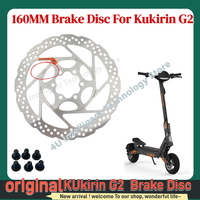 Electric Scooter Original 160mm Disc Brake System For KuKirin G2 Electric Scooter - 6 Hole Drilled Disc Brake Accessories